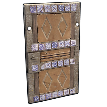 Adobe Decorative Door