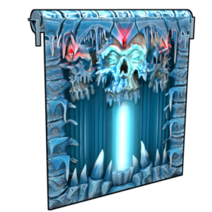 Frozen Crypt Garage Door