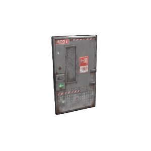 Grey Fire Door