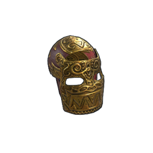 Legendary Gold Facemask