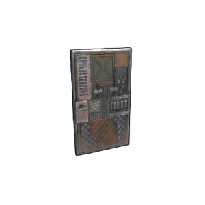 Metalshop Scrap Door