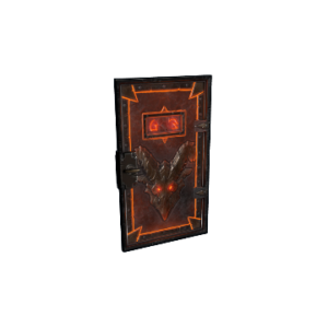 Molten Visage Armored Door