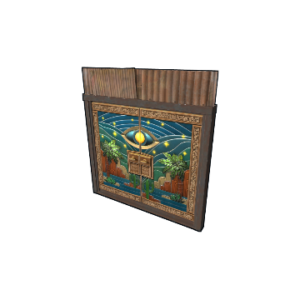 Oasis Sheet Metal Double Door