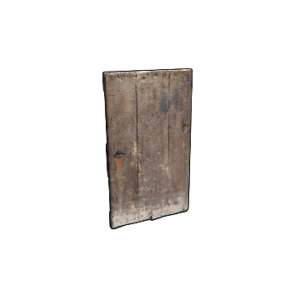 Old Heavy Wooden Door