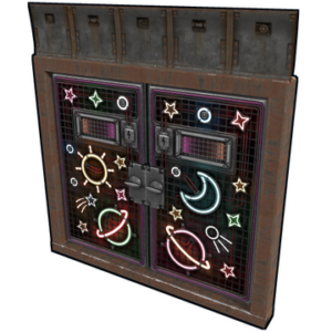 Outer Planets Armored Double Door