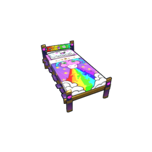 Rainbow Pony Bed